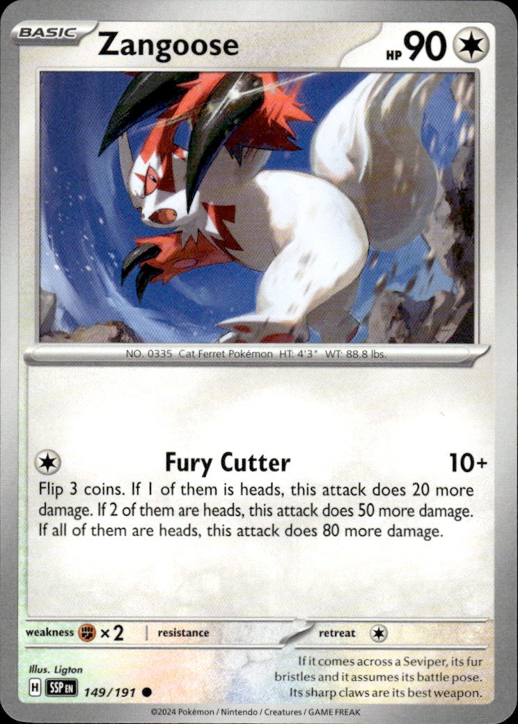 Zangoose | Surging Sparks #149 [Normal]
