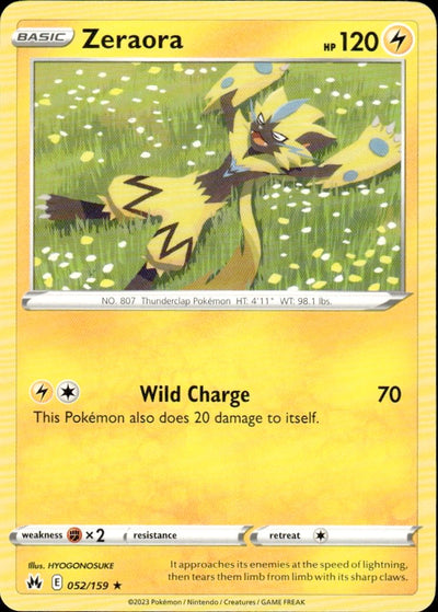 Zeraora | Crown Zenith #52 [Normal]