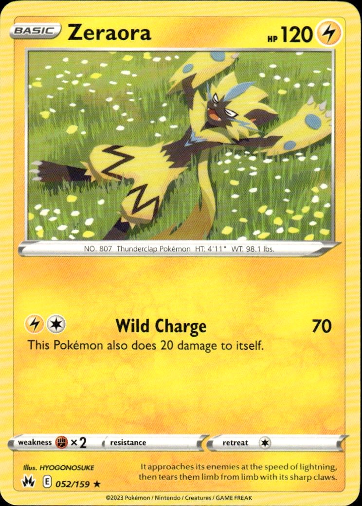 Zeraora | Crown Zenith #52 [Normal]
