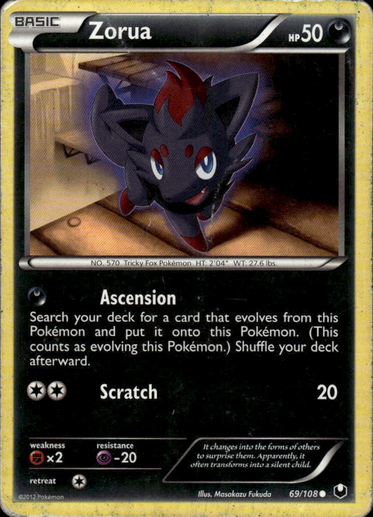 Zorua | Dark Explorers #69 [Normal]