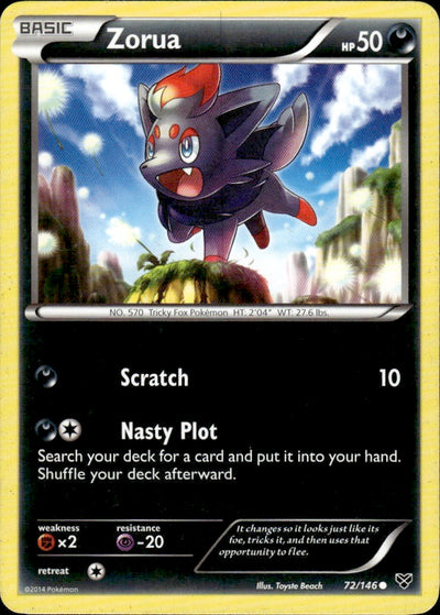 Zorua | XY #72 [Normal]