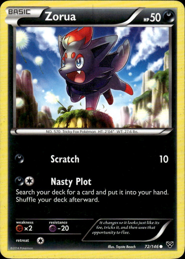 Zorua | XY #72 [Normal]
