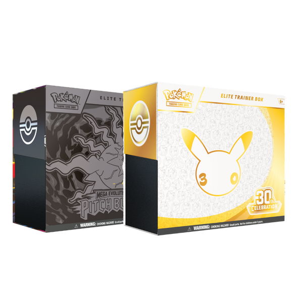 30th Celebration ETB x Pitch Black ETB (Bundle)