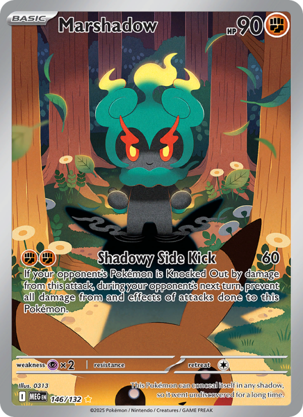 Marshadow #146/132 | Mega Evolution | Pokémon TCG