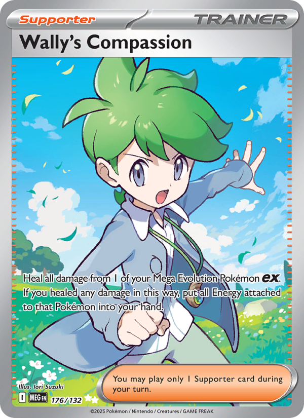 Wally's Compassion #176/132 | Mega Evolution | Pokémon TCG