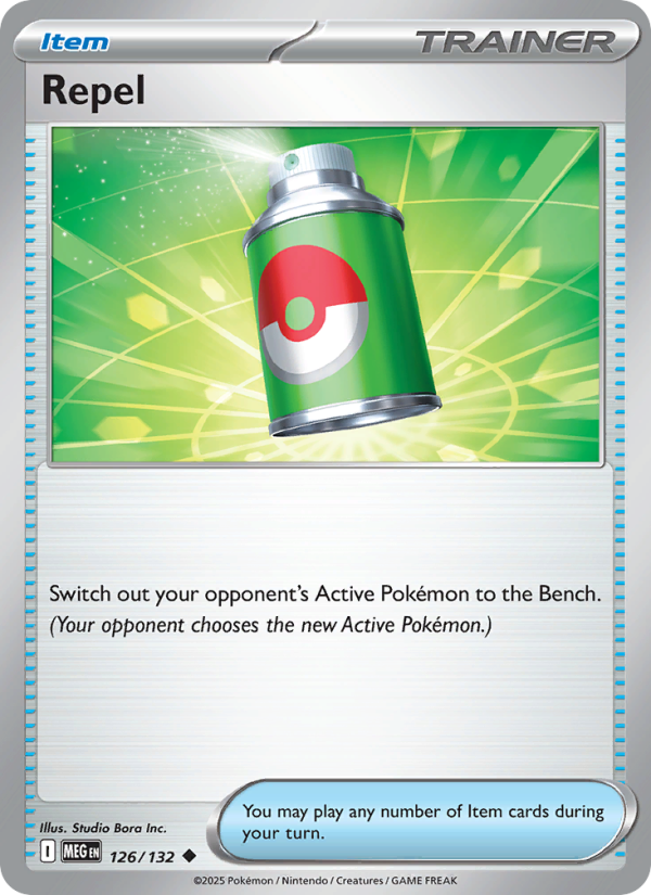 Repel #126/132 | Mega Evolution | Pokémon TCG