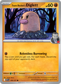 Team Rocket's Diglett (Energy Symbol Pattern) #100/217 | Ascended Heroes | Pokémon TCG