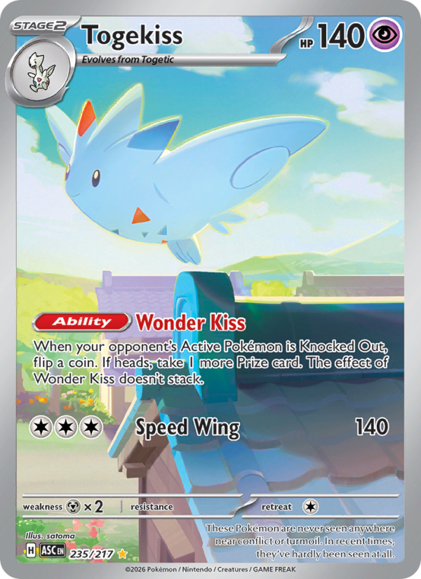 Togekiss #235/217 | Ascended Heroes | Pokémon TCG