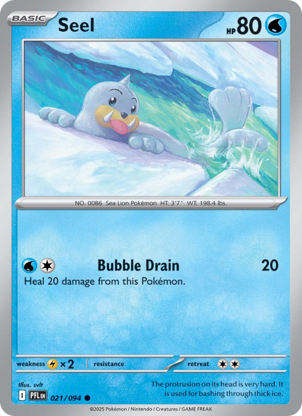 Seel #021/094 | Phantasmal Flames | Pokémon TCG