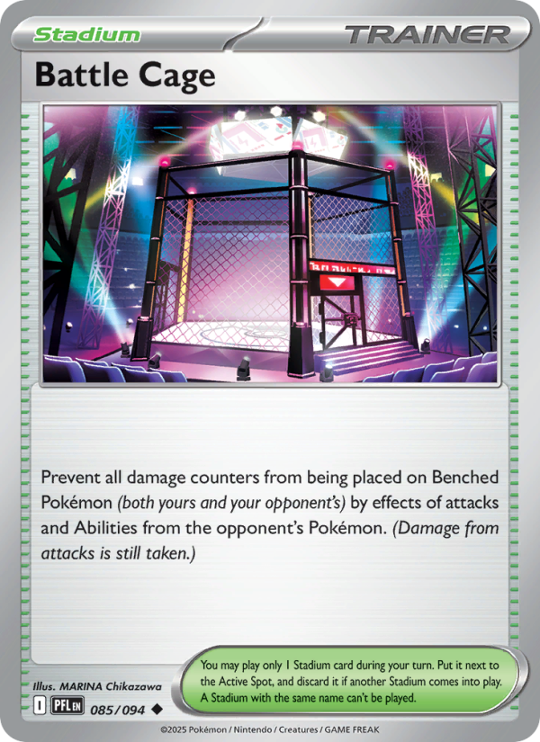 Battle Cage #085/094 | Phantasmal Flames | Pokémon TCG