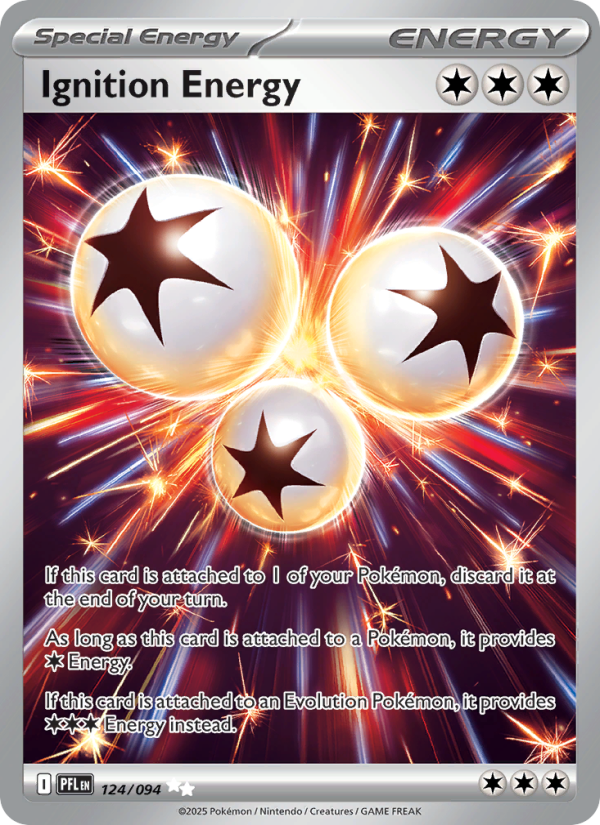 Ignition Energy #124/094 | Phantasmal Flames | Pokémon TCG