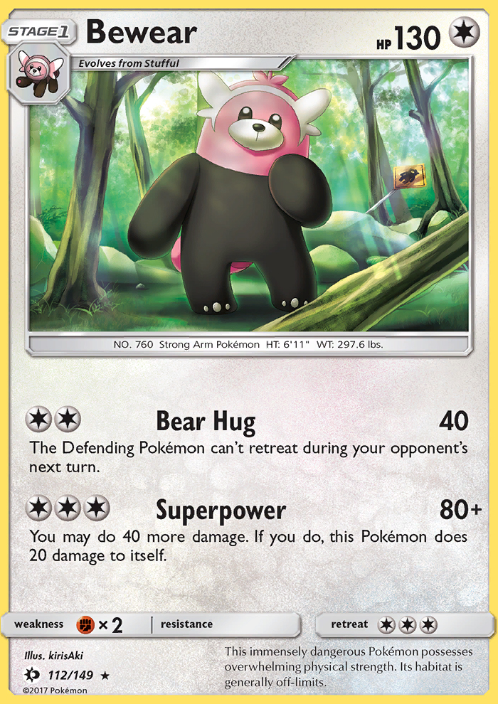 Bewear #112/132 | Mega Evolution | Pokémon TCG