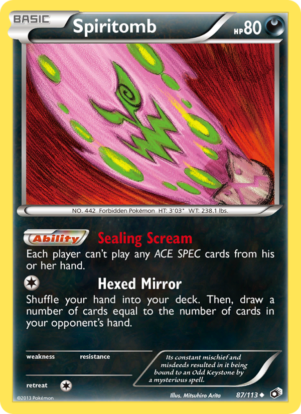 Spiritomb #087/132 | Mega Evolution | Pokémon TCG