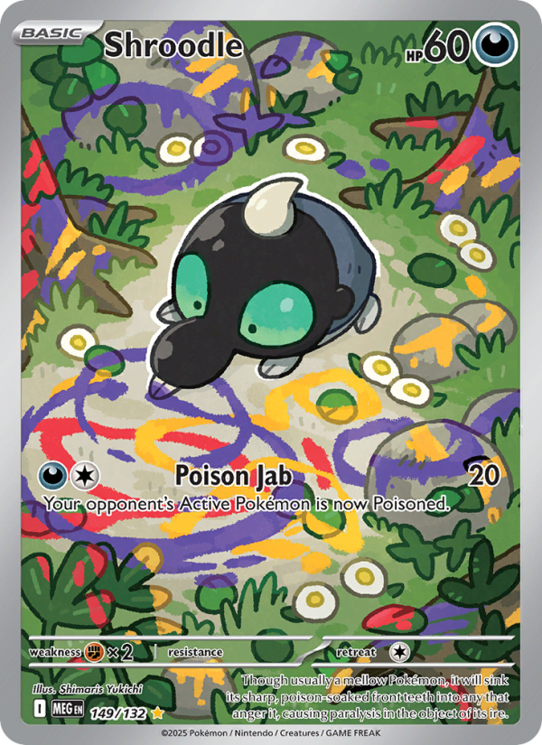 Shroodle #149/132 | Mega Evolution | Pokémon TCG