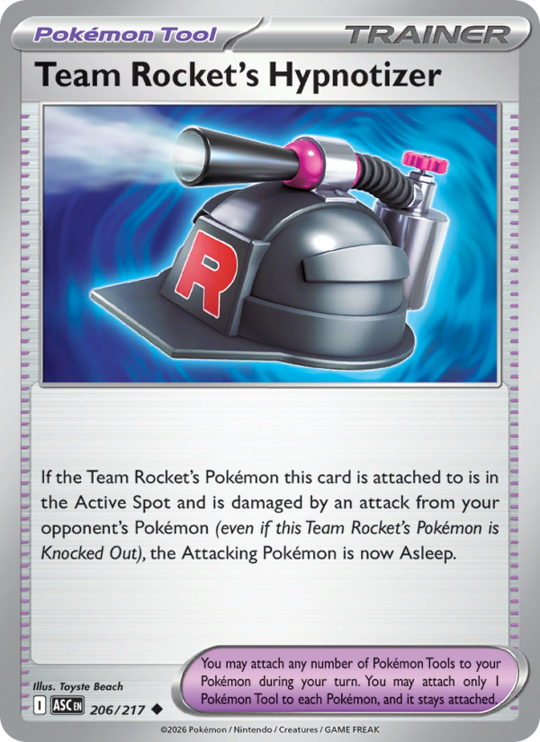 Team Rocket's Hypnotizer #206/217 | Ascended Heroes | Pokémon TCG