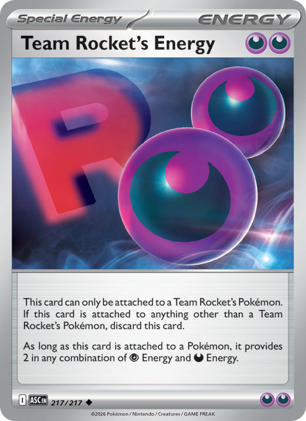 Team Rocket's Energy #217/217 | Ascended Heroes | Pokémon TCG