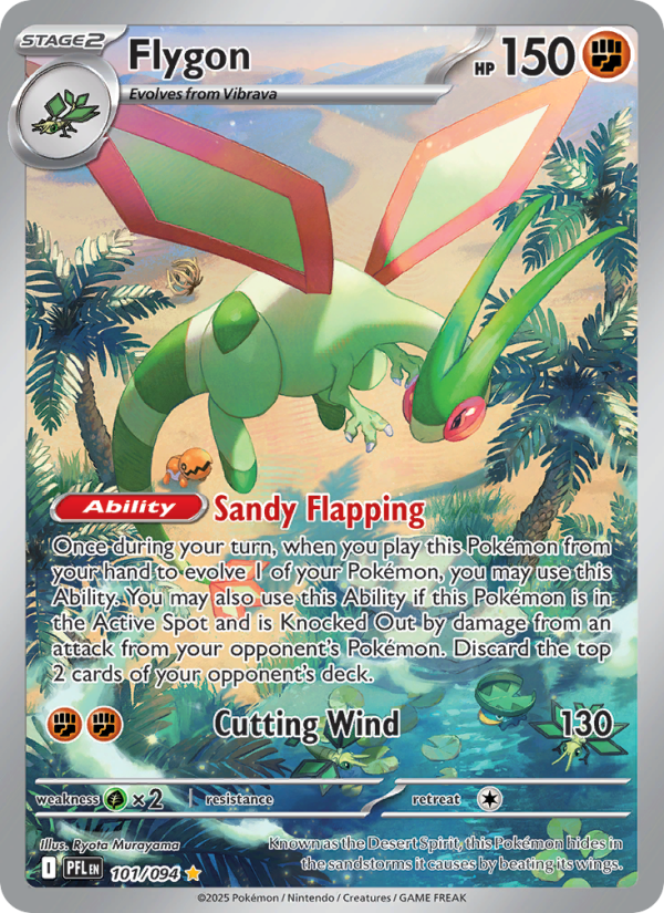 Flygon #101/094 | Phantasmal Flames | Pokémon TCG