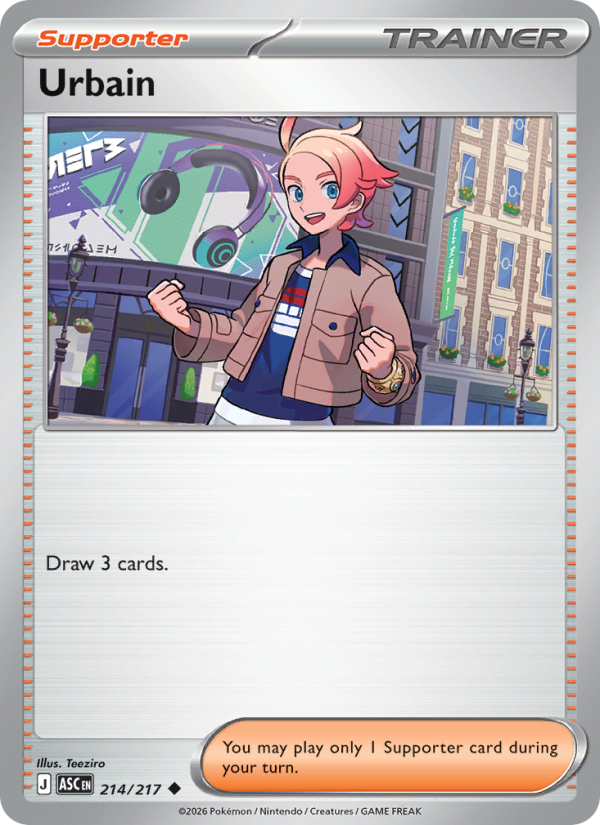 Urbain #214/217 | Ascended Heroes | Pokémon TCG