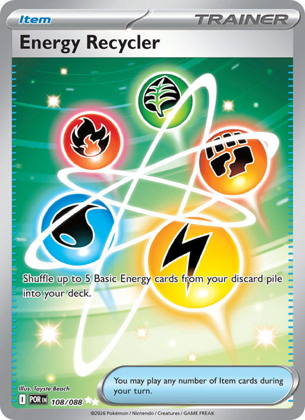 Energy Recycler #108/088 | Perfect Order | Pokémon TCG