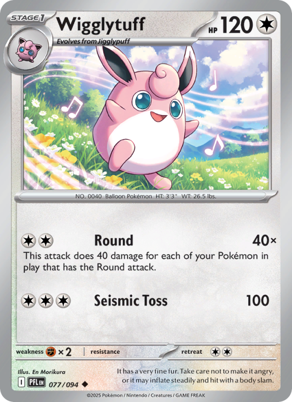 Wigglytuff #077/094 | Phantasmal Flames | Pokémon TCG