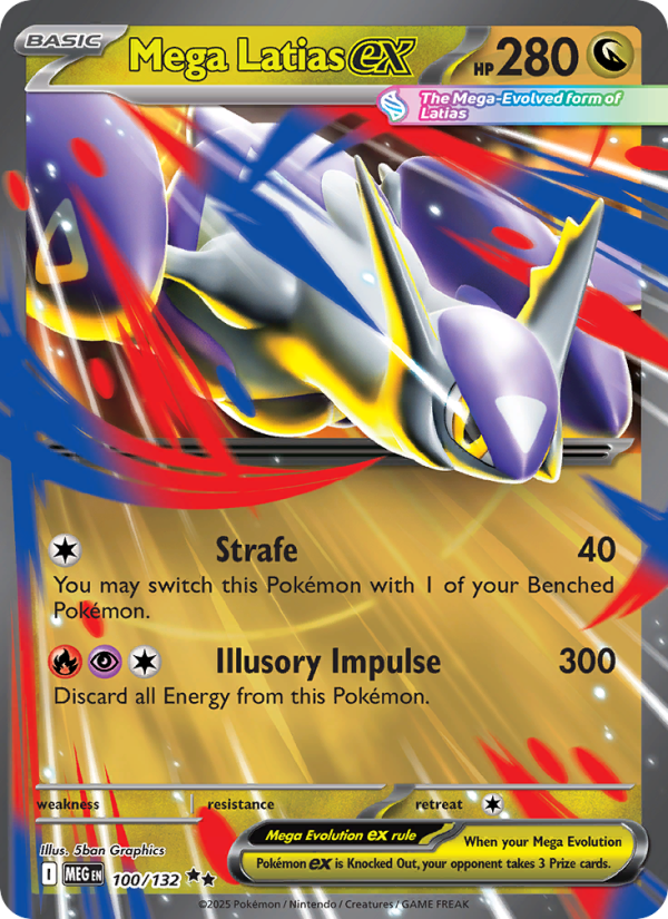 Mega Latias ex #100/132 | Mega Evolution | Pokémon TCG
