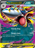 Mega Sharpedo ex #061/094 | Phantasmal Flames | Pokémon TCG