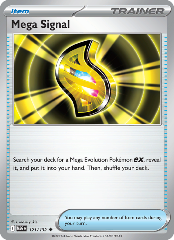 Mega Signal #121/132 | Mega Evolution | Pokémon TCG
