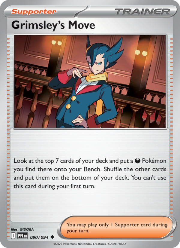Grimsley's Move #090/094 | Phantasmal Flames | Pokémon TCG