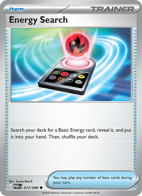 Energy Search #072/088 | Perfect Order | Pokémon TCG