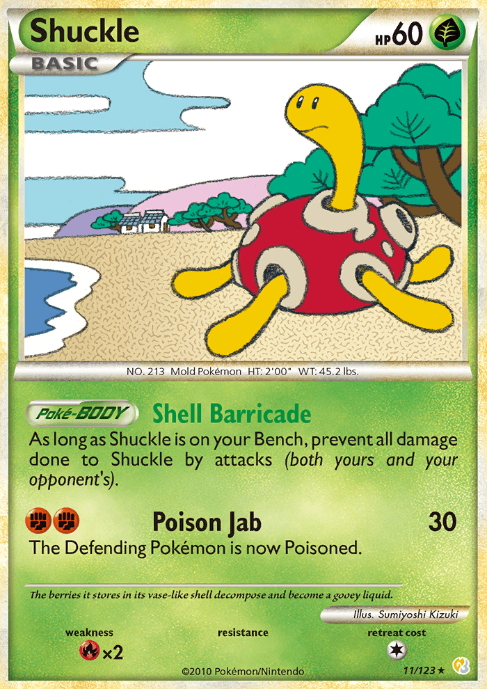 Shuckle #011/132 | Mega Evolution | Pokémon TCG