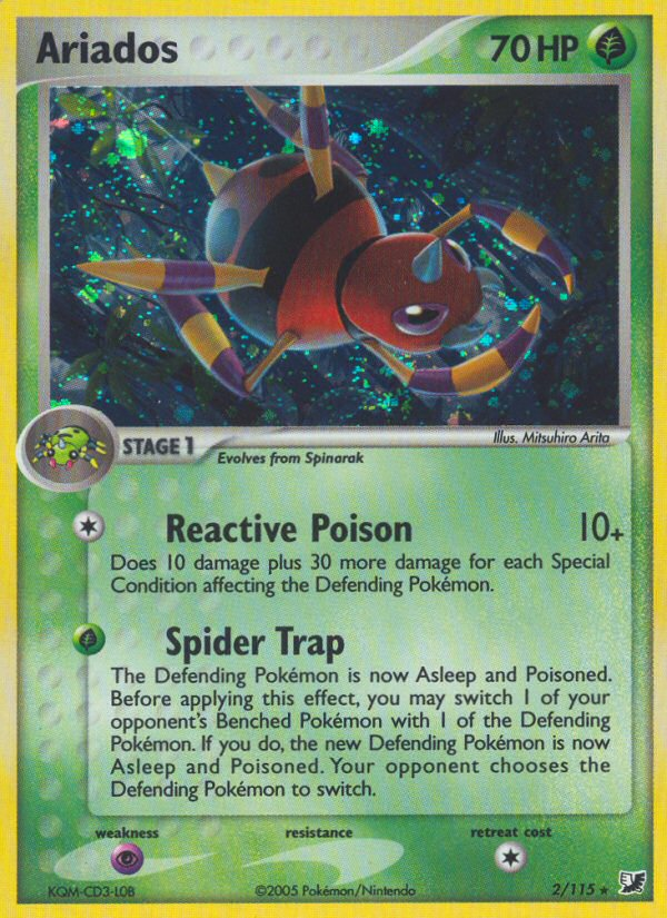 Ariados #002/088 | Perfect Order | Pokémon TCG