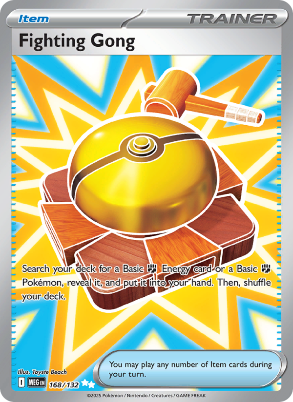 Fighting Gong #168/132 | Mega Evolution | Pokémon TCG