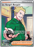 Lt. Surge's Bargain #170/132 | Mega Evolution | Pokémon TCG