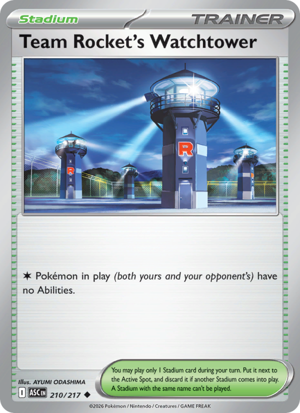 Team Rocket's Watchtower #210/217 | Ascended Heroes | Pokémon TCG
