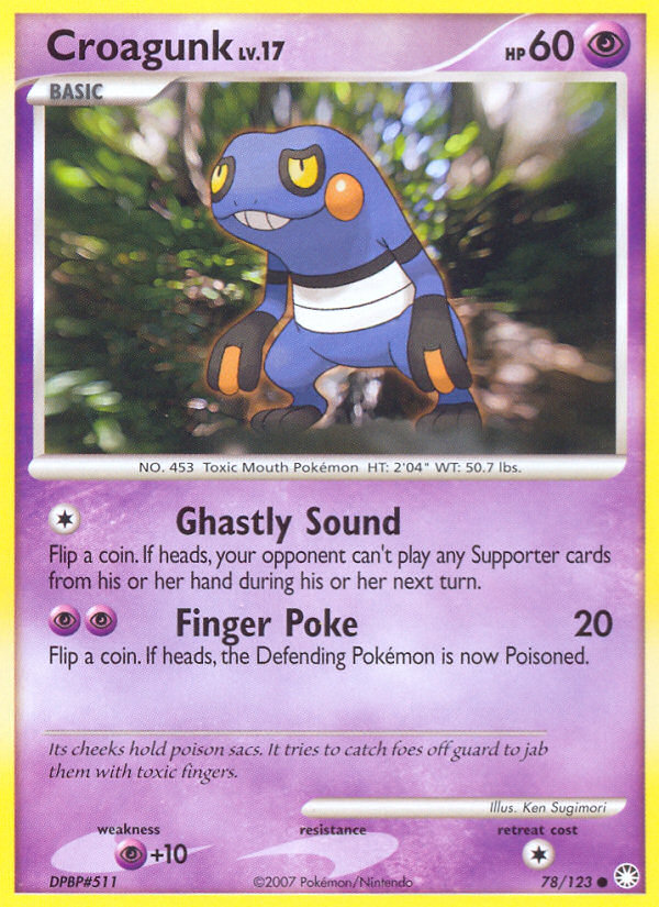 Croagunk #078/132 | Mega Evolution | Pokémon TCG
