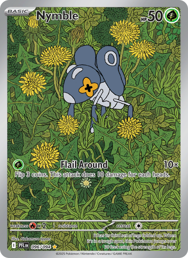 Nymble #096/094 | Phantasmal Flames | Pokémon TCG