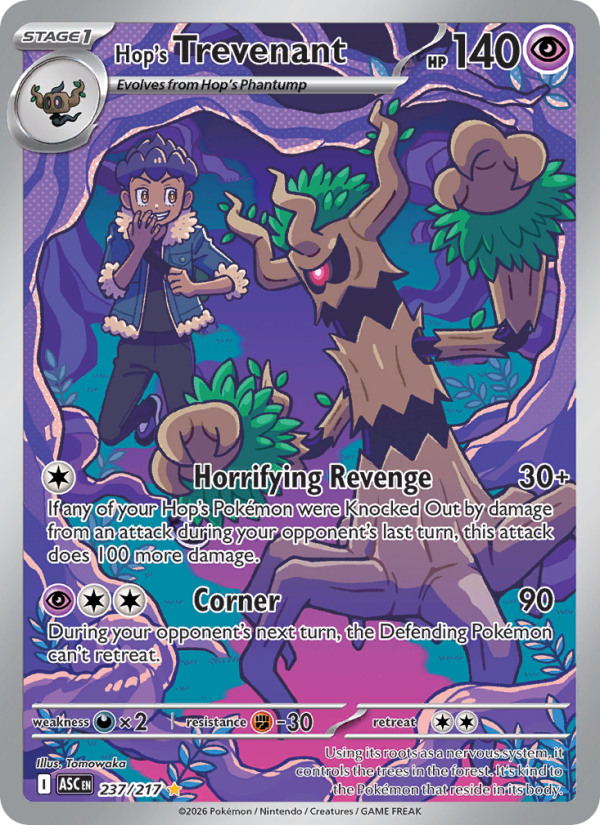 Hop's Trevenant #237/217 | Ascended Heroes | Pokémon TCG
