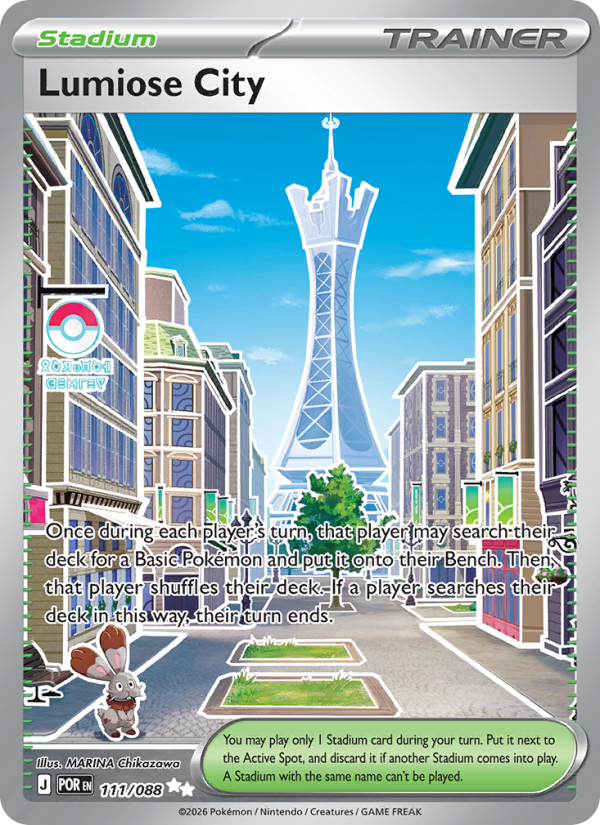 Lumiose City #111/088 | Perfect Order | Pokémon TCG