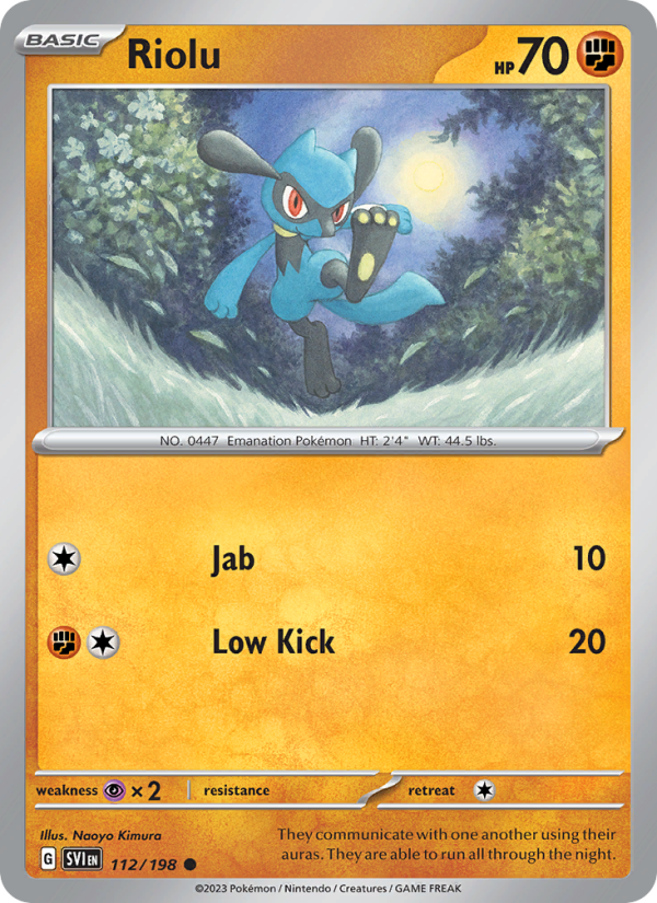 Riolu (Energy Symbol Pattern) #112/217 | Ascended Heroes | Pokémon TCG