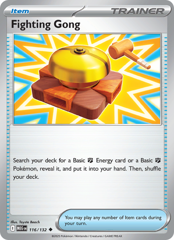Fighting Gong #116/132 | Mega Evolution | Pokémon TCG