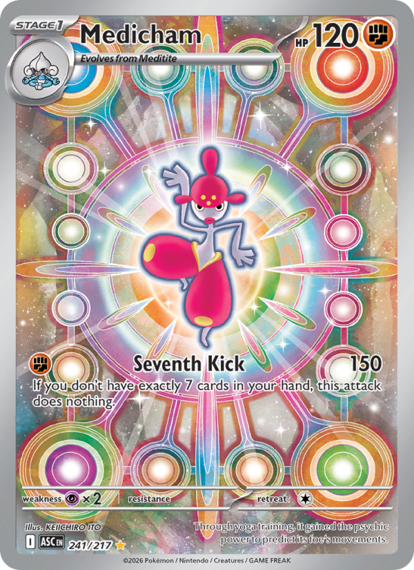 Medicham #241/217 | Ascended Heroes | Pokémon TCG