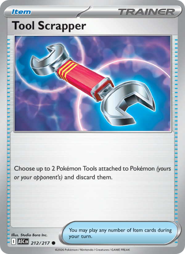 Tool Scrapper #212/217 | Ascended Heroes | Pokémon TCG