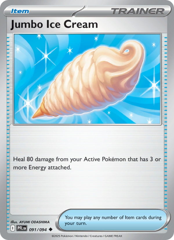 Jumbo Ice Cream #091/094 | Phantasmal Flames | Pokémon TCG