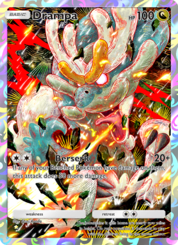Drampa (Energy Symbol Pattern) #176/217 | Ascended Heroes | Pokémon TCG
