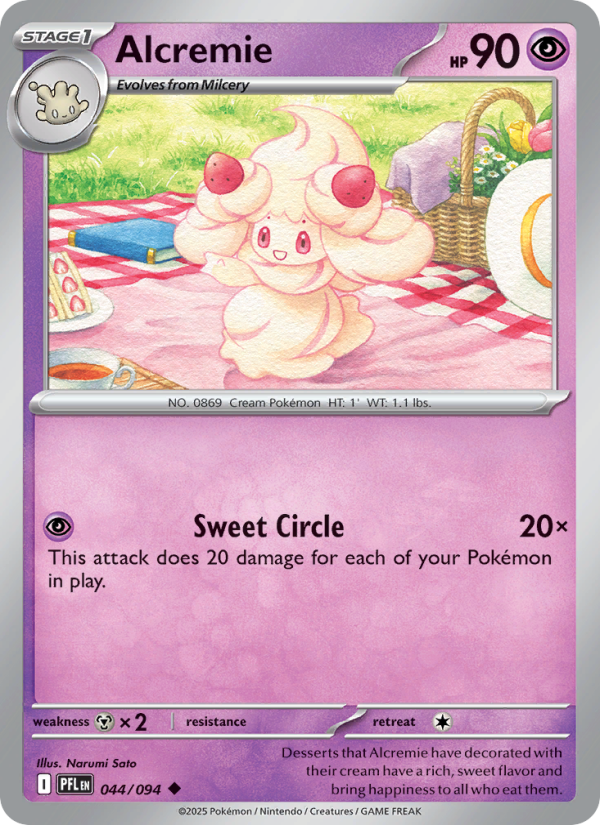 Alcremie #044/094 | Phantasmal Flames | Pokémon TCG