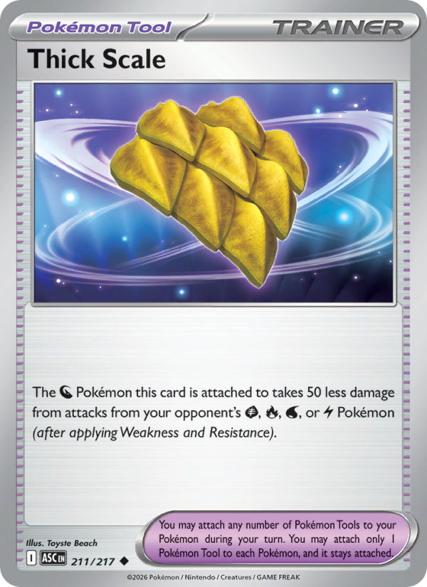 Thick Scale #211/217 | Ascended Heroes | Pokémon TCG
