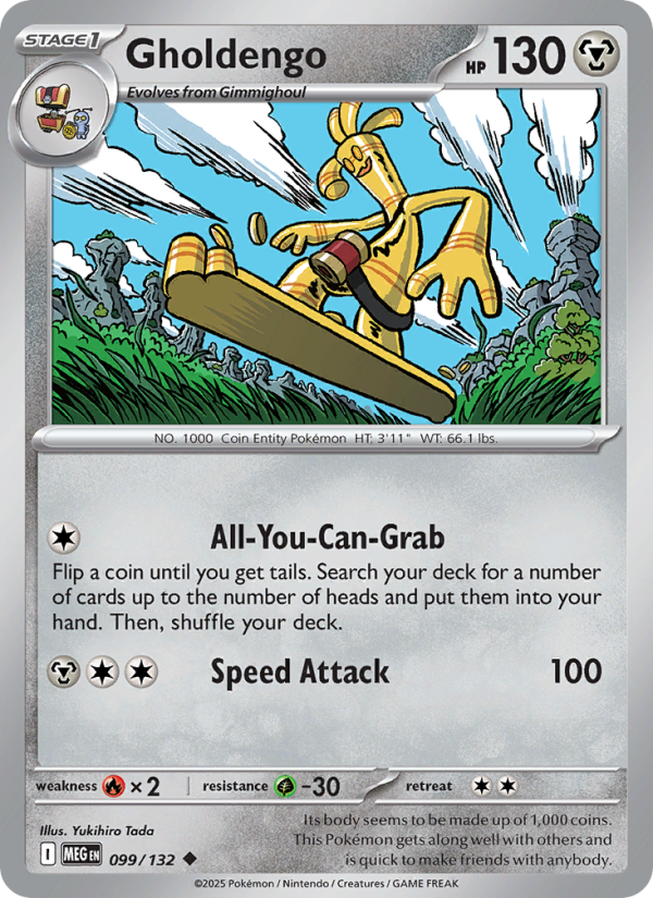 Gholdengo #099/132 | Mega Evolution | Pokémon TCG