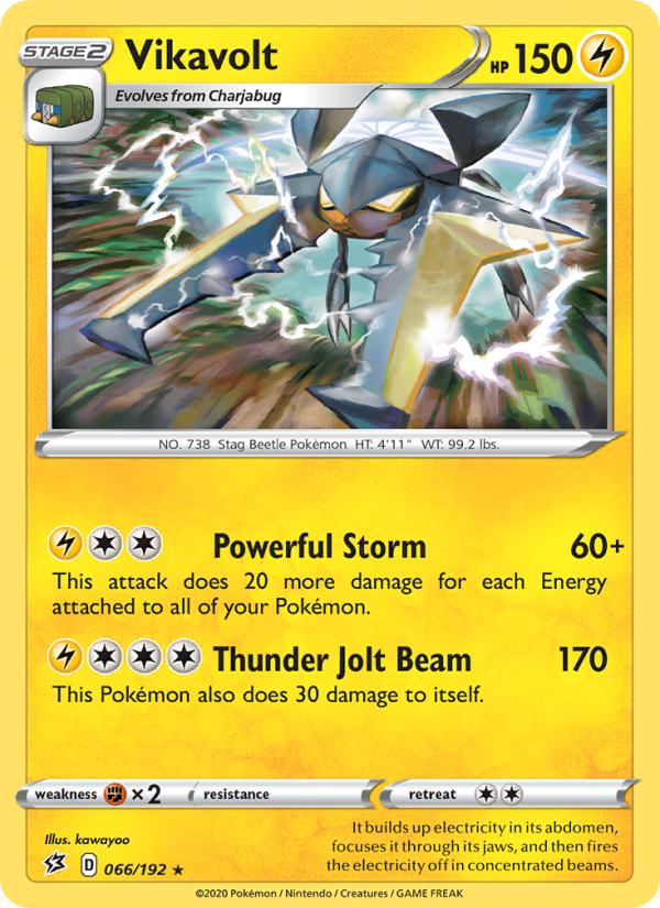 Vikavolt #066/217 | Ascended Heroes | Pokémon TCG