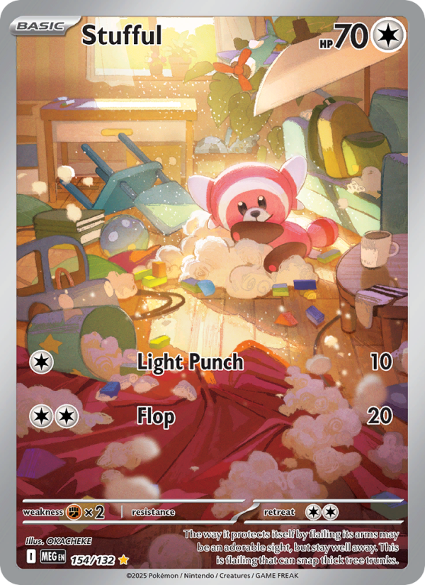 Stufful #154/132 | Mega Evolution | Pokémon TCG