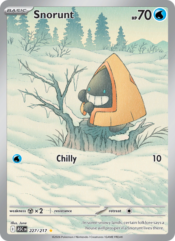 Snorunt #227/217 | Ascended Heroes | Pokémon TCG